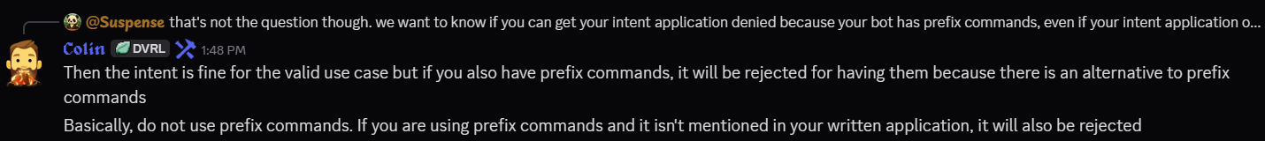 Prefix commands are so scary